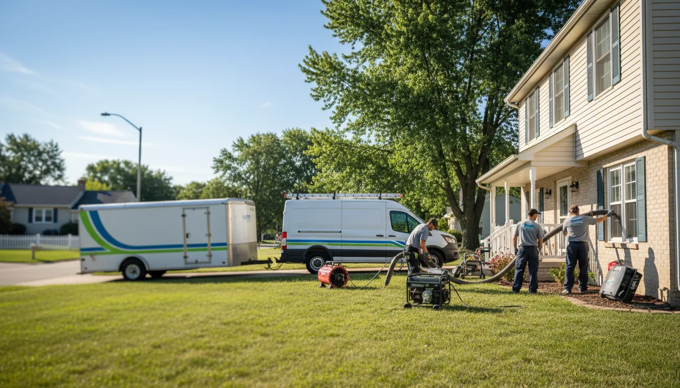 Flooded Basement Restoration And Cleanup With Repair in Hugoton, KS near me